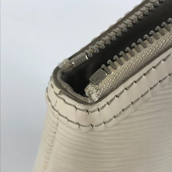 LOUIS VUITTON M4229J Epi LockitPM Tote Bag Hand Bag Epi Leather Ivoire White - Picture 14 of 16